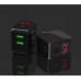 Dual USB Digital Display Auto Shut off Charging Power Adapter